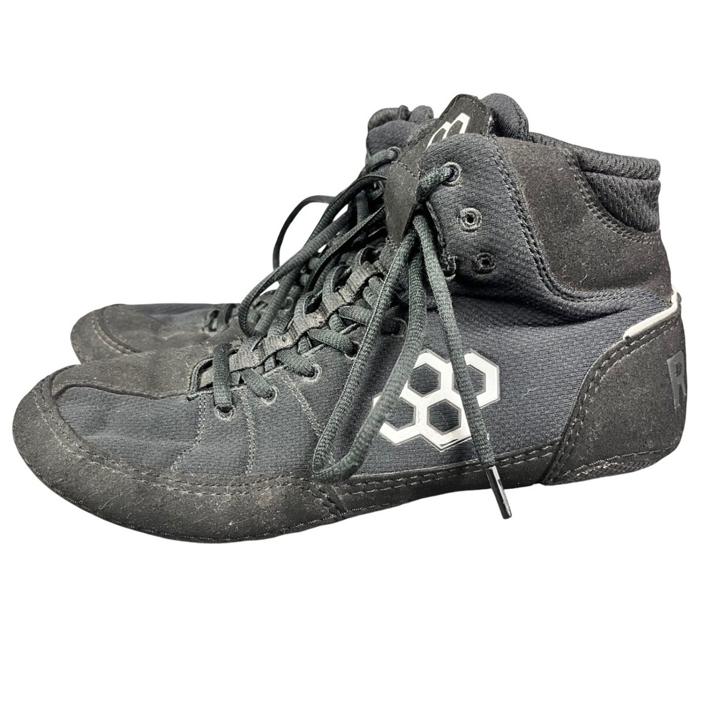 Rudis Alpha Wrestling Shoes Blackout Mens 11 RUDNC1006-BLKOUT-11 Mid Top